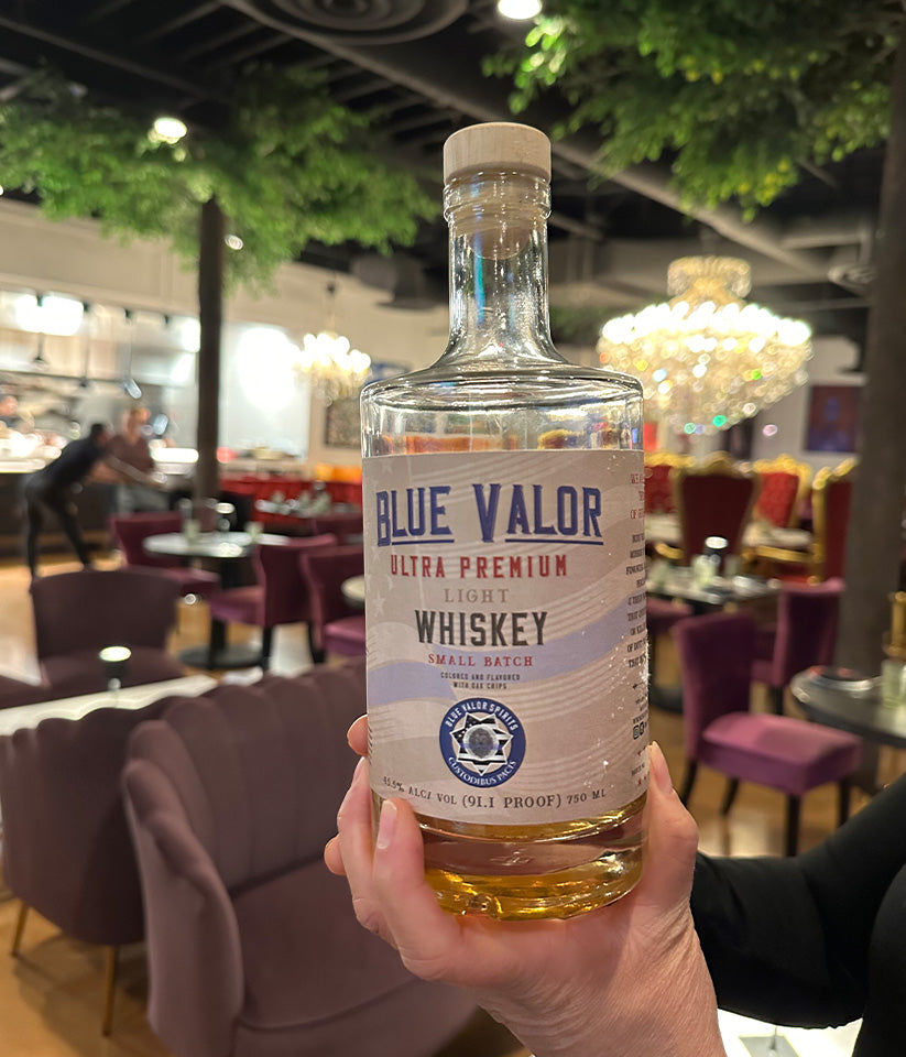 Blue Valor Whiskey Benefitting the Injured Police Officers Fund