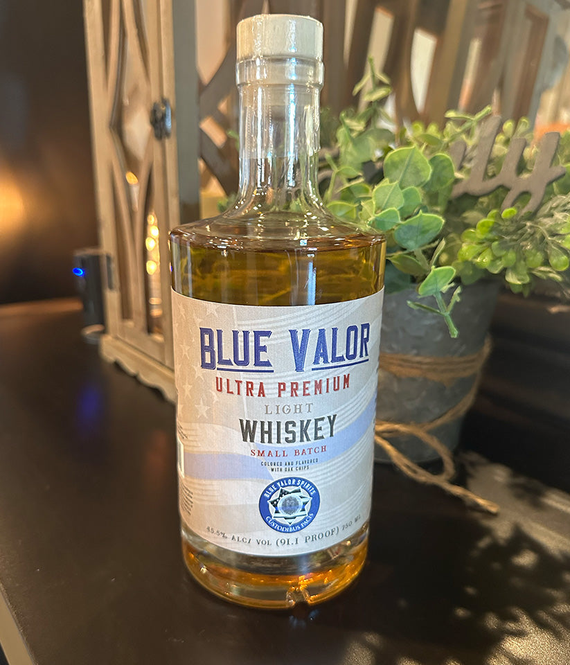 Blue Valor Whiskey Benefitting the Injured Police Officers Fund