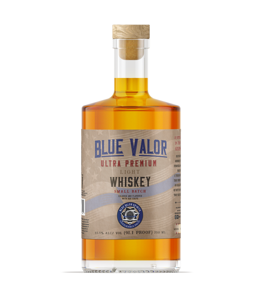 Blue Valor Whiskey Benefitting the Injured Police Officers Fund